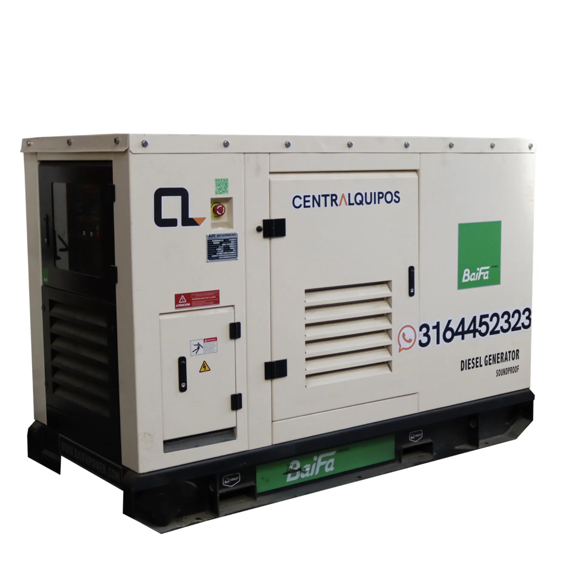 Alquiler Planta Eléctrica 50 KVA